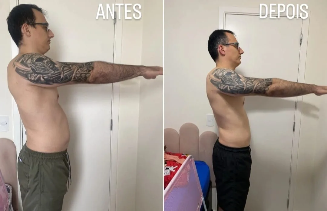Transformação real — aluno @Leo.moschetto